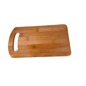 Wooden Chopping Board for Vegetables and Fruits Rectangular Shaped Brown